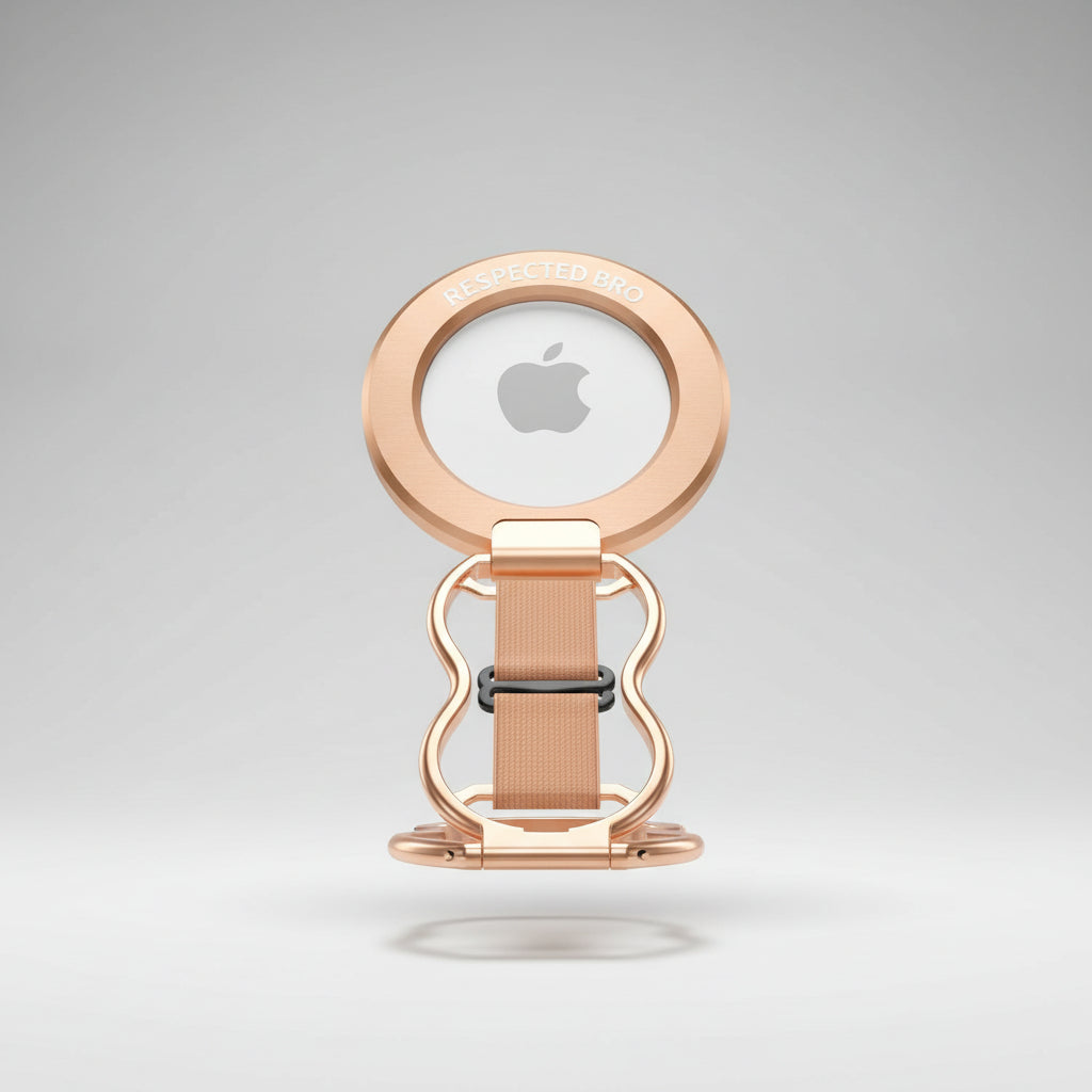 Respectbro™ MagGrip Rose 4-in-1 Magnetic Phone Grip, Stand & Finger Strap