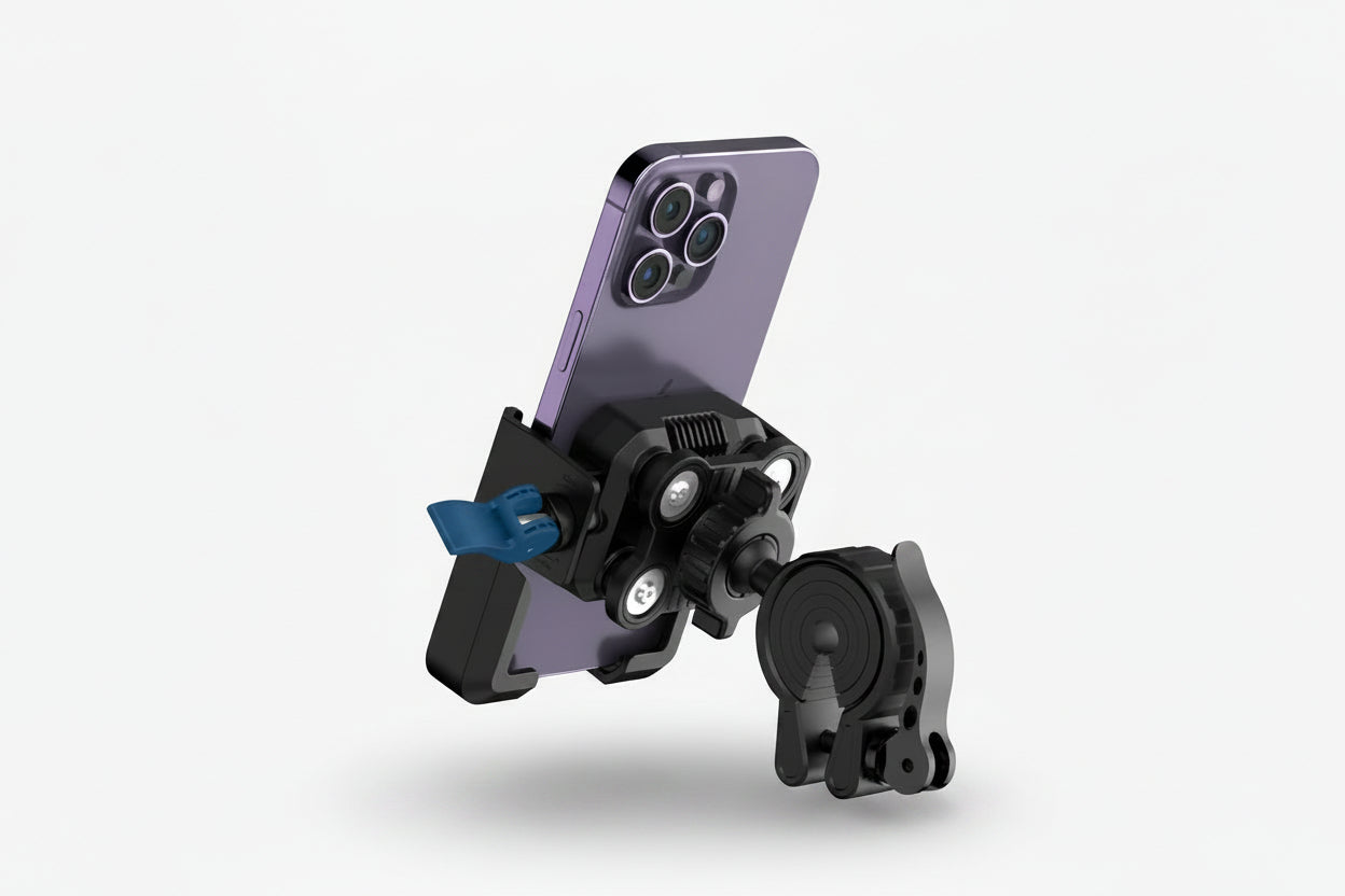 Respectbro™ RideGrip Motorcycle & Bike Phone Mount