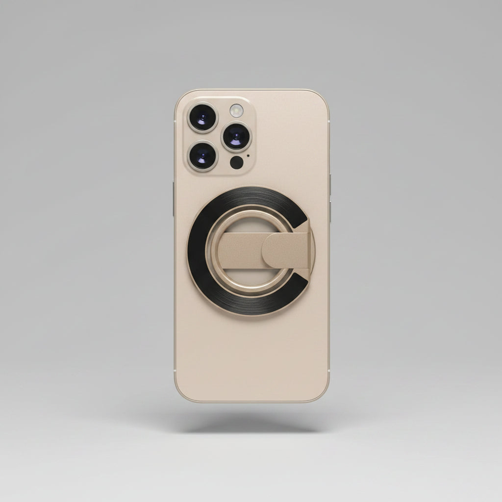 Respectbro™ DualRing MagStand Magnetic Phone Ring Holder & 360° Finger Grip Stand