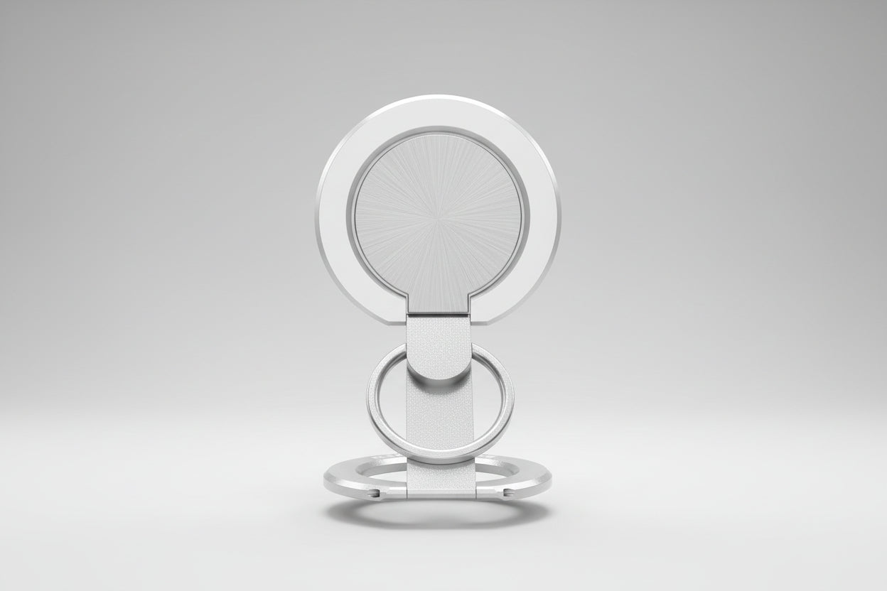 Respectbro™ RingGrip Magnetic Dual-Ring Phone Holder & Stand