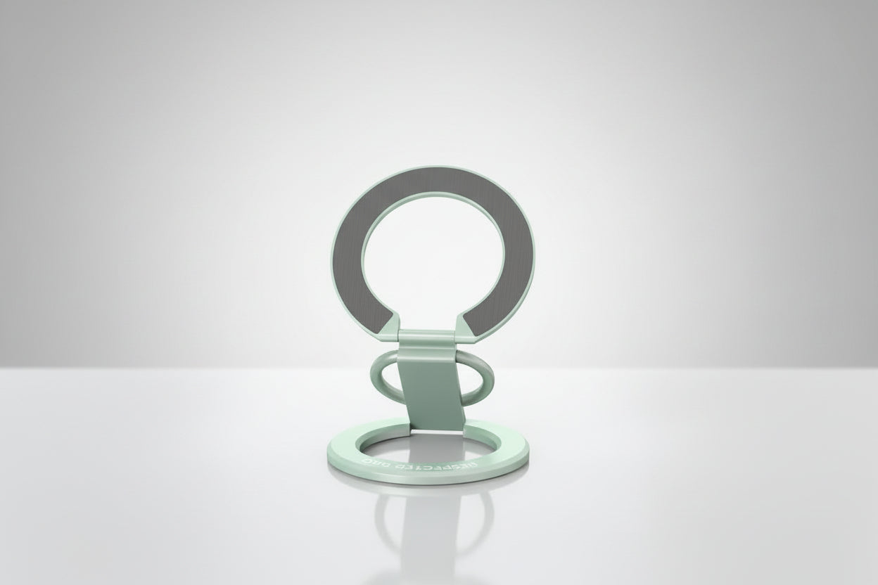 Respectbro™ DualRing Grip Magnetic Phone Ring Holder & 360° Multi-Angle Stand