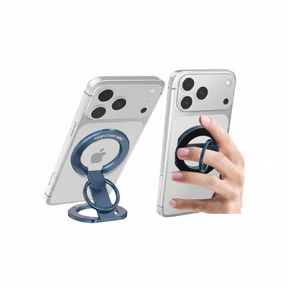 RESPECTED BRO Magnetic Phone Ring Holder with Dual Rings