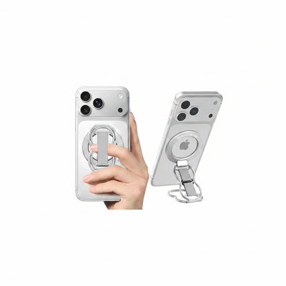 RESPECTED BRO Magnetic Phone Grip Stand with Finger Strap